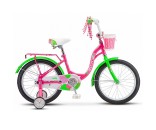 Велосипед двухколесный 18 Jolly пурпурный/зеленый V010 /STELS/