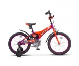 Велосипед двухколесный 18 Jet фиолетовый/оранжевый Z010 /STELS/