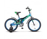 Велосипед двухколесный 18 Jet голубой/зеленый Z010 /STELS/