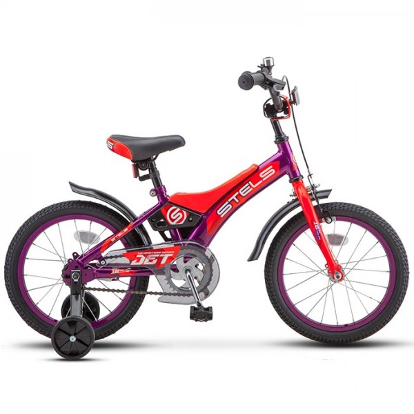 Велосипед двухколесный 16 Jet фиолетовый/оранжевый Z010 /STELS/