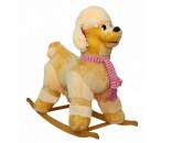 Качалка Собака Пудель с шарфом 980351
