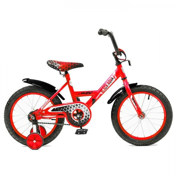Велосипед двухколесный 18 Black Aqua 1802 красный DD-1802