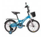 Велосипед двухколесный 20 KG2028 Black Aqua Wave NEW 20 голубой-белый