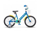 Велосипед двухколесный 16 Captain синий V010 /STELS/