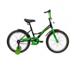 Велосипед двухколесный 20 STRIKE черно-зеленый 203STRIKE.BKG20