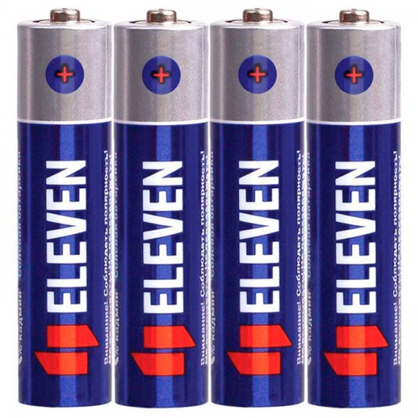 Батарейка Eleven AAA (R03) солевая, SB4 / цена за 1 шт / 301739