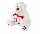 Белый Медведь с Сердцем, 23 см MT-SUT072005-23 .